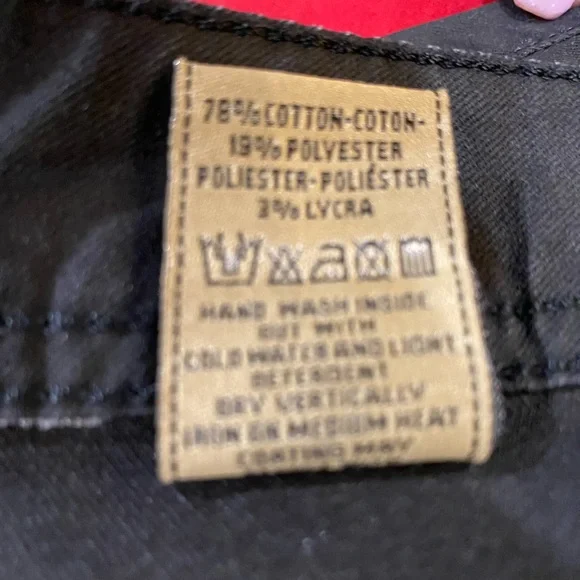 DL1961 Emma legging skinny jeans sz 32 black low rise - Picture 3 of 8